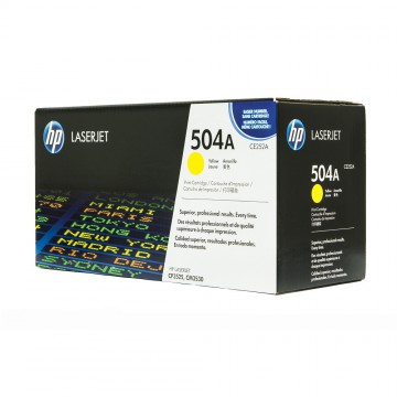 Картридж HP 504A | CE252A оригинальный лазерный картридж HP [CE252A] 7000 стр, желтый