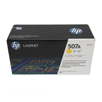 Картридж HP 507A | CE402A оригинальный лазерный картридж HP [CE402A] 6000 стр, желтый