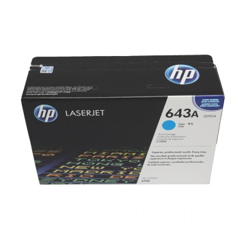 Картридж HP 643A | Q5951A оригинальный лазерный картридж HP [Q5951A] 10000 стр, голубой
