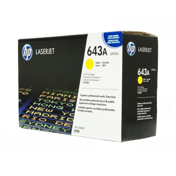 Картридж HP 643A | Q5952A оригинальный лазерный картридж HP [Q5952A] 10000 стр, желтый