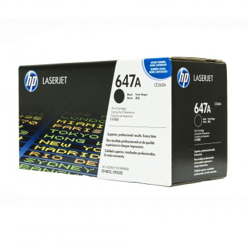 Картридж HP 647A | CE260A оригинальный лазерный картридж HP [CE260A] 8500 стр, черный