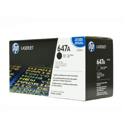 Картридж HP 647A | CE260A оригинальный лазерный картридж HP [CE260A] 8500 стр, черный