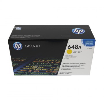 Картридж HP 648A | CE262A оригинальный лазерный картридж HP [CE262A] 11000 стр, желтый