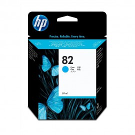 Картридж струйный HP 82 | C4911AE голубой 72 мл