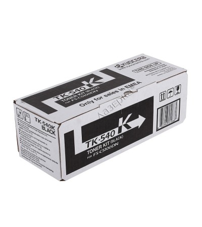 Картридж Kyocera TK-540K | 1T02HL0EU0 оригинальный тонер картридж Kyocera [1T02HL0EU0] 5000 стр, черный