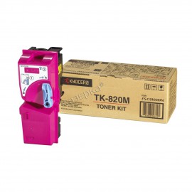 Картридж лазерный Kyocera TK-820M | 1T02HPBEU0 пурпурный 7000 стр