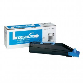 Картридж лазерный Kyocera TK-855C | 1T02H7CEU0 голубой 18000 стр