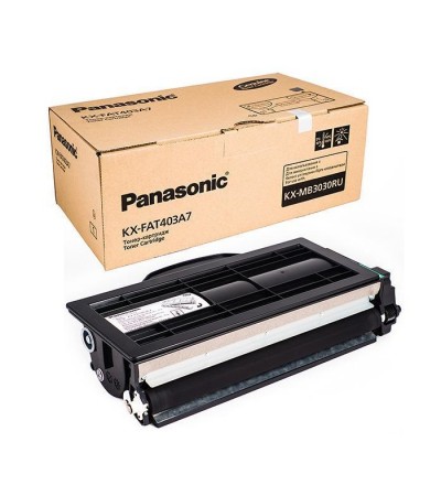 Картридж Panasonic KX-FAT403A оригинальный тонер картридж Panasonic [KX-FAT403A7] 8000 стр, черный