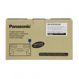 Картридж лазерный Panasonic KX-FAT421A черный 2000 стр