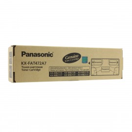 Картридж лазерный Panasonic KX-FAT472A черный 2000 стр