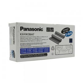 Факсовая пленка Panasonic KX-FA136A черный 2 x 100м