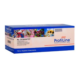 Картридж лазерный ProfiLine PL_CF283X/737 черный 2400 стр