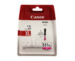 Картридж струйный Canon CLI-551M XL | 6445B001 пурпурный 680 стр