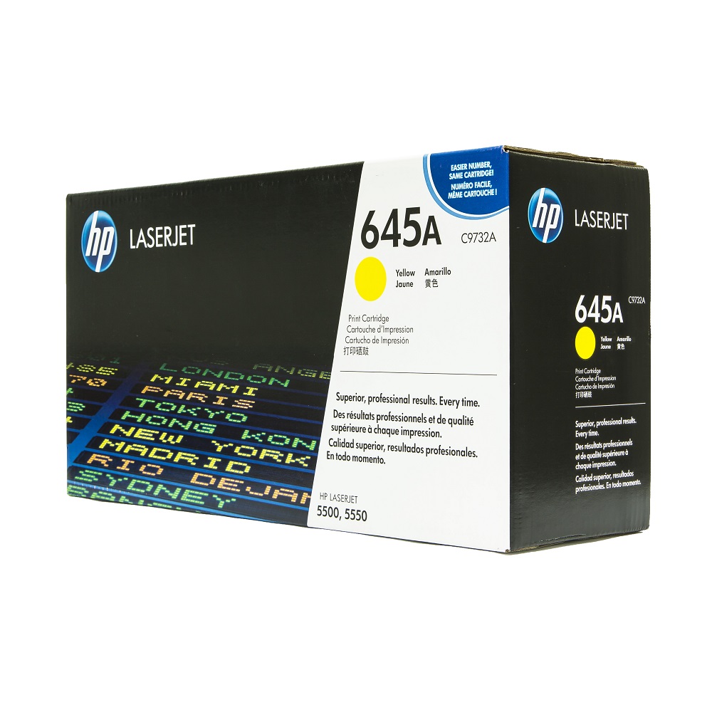 Картридж HP 645A - C9732A оригинальный желтый купить на lazerka.net Л001498